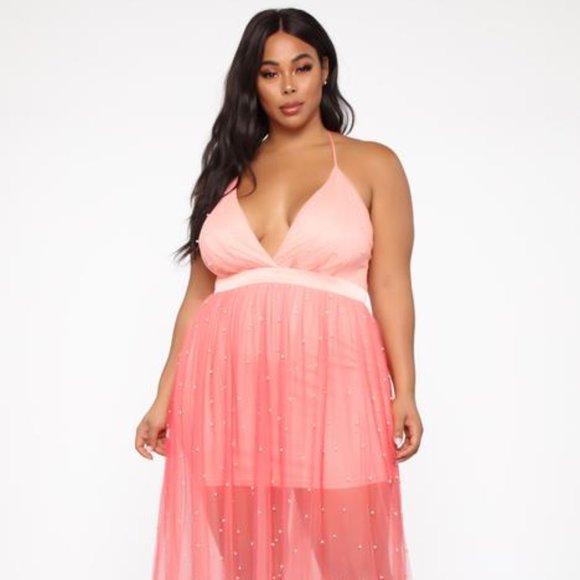 Fashion Nova Dresses & Skirts - Fashion Nova "Walking On Clouds" Ombre Maxi Dress/SZ2XNWT